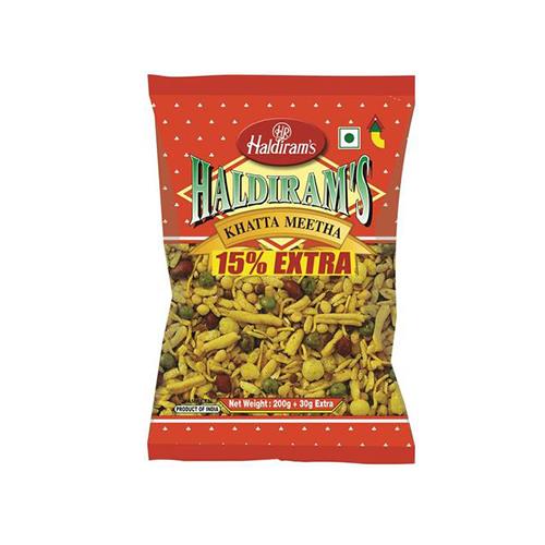 HALDIRAM KHATTA MEETHA 200g+30g Extra